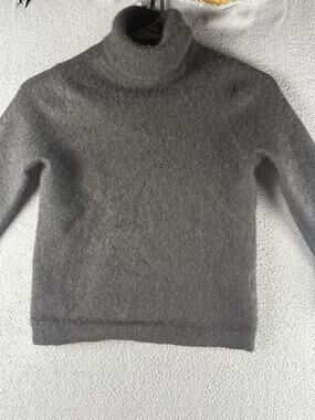 Morgan Taylor Cashmere Sweater Pullover Turtle neck Long Sleeve Girls L Black